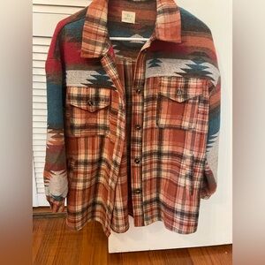 Aztec Plaid Flannel